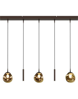 Master Light Hanglamp Lava mini 3 + 2 balk