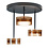 HighLight  Plafondlamp Mini Enzo 3 lichts