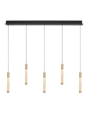 Steinhauer Alisio 5-light pendant lamp