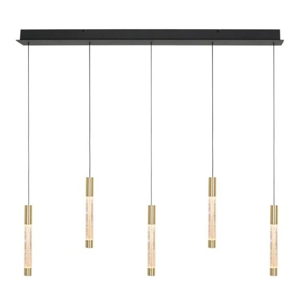Steinhauer Alisio 5-light pendant lamp