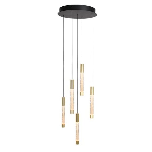 Steinhauer Hanglamp Alisio rond