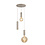 HighLight  Locarno round 3-light pendant lamp