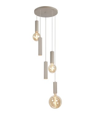 HighLight  Locarno round 5-light pendant lamp