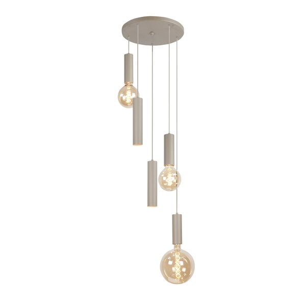 HighLight  Locarno round 5-light pendant lamp