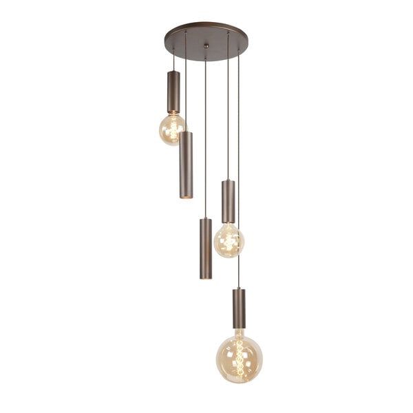 HighLight  Locarno round 5-light pendant lamp