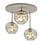 HighLight  Plafondlamp Grappy 3 lichts