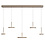 HighLight  Falcon 5-light bar pendant lamp