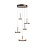 HighLight  Hanglamp Falcon 5 lichts rond
