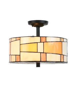Art Deco Trade Plafondlamp Tiffany Roundabout