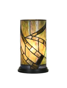 Art Deco Trade Tiffany table lamp, Willow lantern