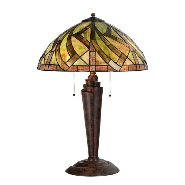 Art Deco Trade Tafellamp Tiffany Willow