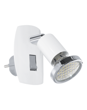 Eglo Stopcontact lampje  Mini4 Wit