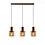 Lucide Toledo beam hanglamp 3 lampen