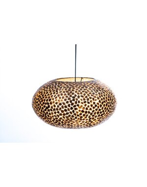 Villaflor Hanglamp Wangi Gold Ufo open