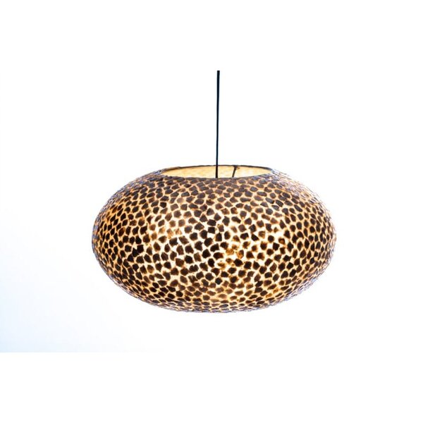 Villaflor Hanglamp Wangi Gold Ufo open