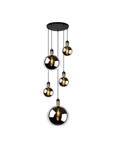 Lucide Hanging lamp Julius 5 lights round