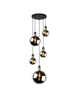 Lucide Hanglamp Julius 5 lichts rond