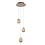 HighLight  Egg 3-light round pendant lamp