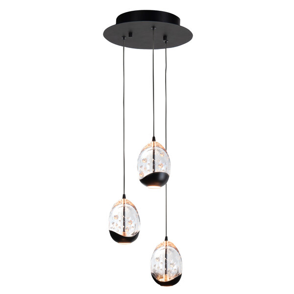 HighLight  Egg 3-light round pendant lamp