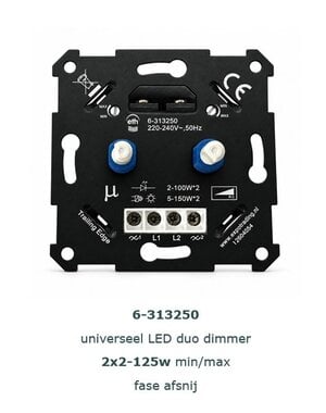 ETH Built-in dimmer Duo