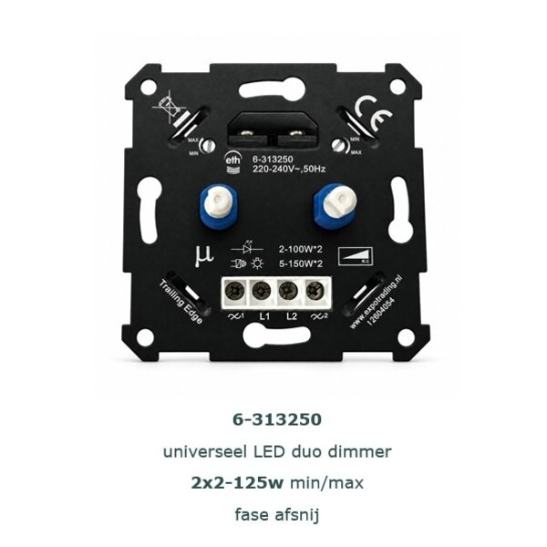 ETH Built-in dimmer Duo