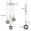 Steinhauer Volari round 5-light pendant lamp
