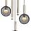 Steinhauer Volari round 5-light pendant lamp