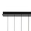 Steinhauer Volari 9-light pendant lamp