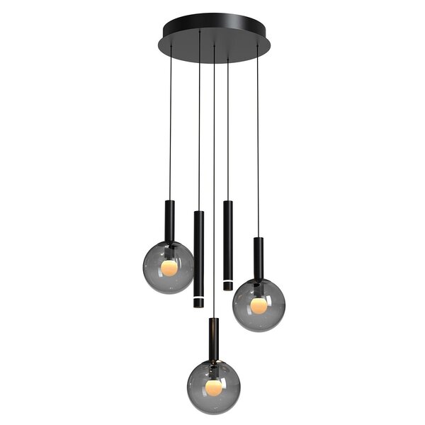 Steinhauer Hanglamp Volari rond 5 lichts