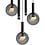 Steinhauer Hanglamp Volari rond 5 lichts
