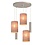 Master Light Hanglamp Lisbourg  rond
