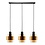 Freelight Chiasso 3-light pendant lamp