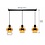 Freelight Chiasso 3-light pendant lamp