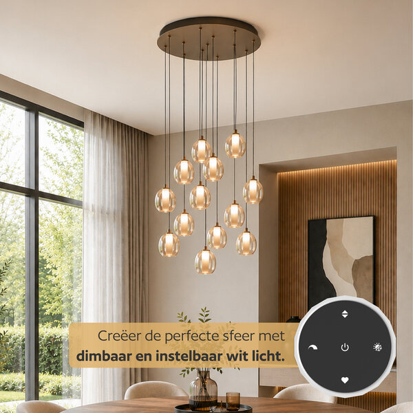 Eglo Hanglamp Ferro rond