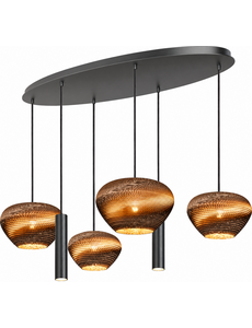 Master Light Hanglamp Cartone 4+2 ovaal