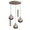 Master Light Opera 5-light pendant lamp