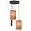 Master Light Lisbourg round 3-light pendant lamp