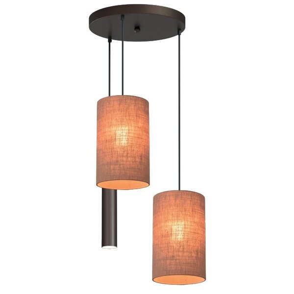 Master Light Lisbourg round 3-light pendant lamp