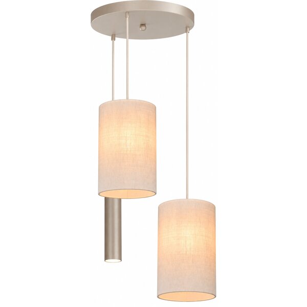 Master Light Lisbourg round 3-light pendant lamp