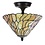 Art Deco Trade Tiffany Jade Ceiling Lamp