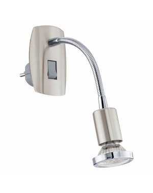 Eglo Socket light Mini4 Flex stainless steel