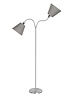 HighLight  Floor lamp Texas stainless steel 2 lights