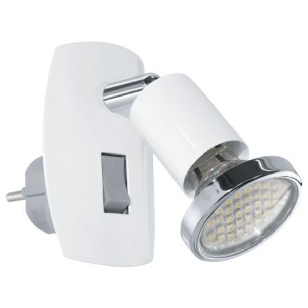 Alabama hoorbaar mengen Wit stopcontact lampje - Light Collection
