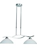 Steinhauer Hanging lamp Capri Stainless Steel 2 lights