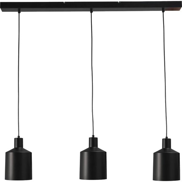 Master Light Hanging lamp Boris Black 3 lights