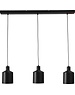 Master Light Hanging lamp Boris Black 3 lights