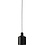 Master Light Boris Black Pendant Lamp 15 cm