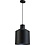Master Light Boris Black Pendant Lamp 27 cm