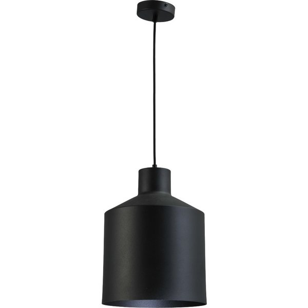 Master Light Boris Black Pendant Lamp 27 cm