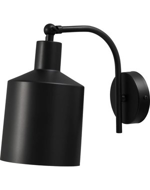 Master Light Boris Black wall lamp